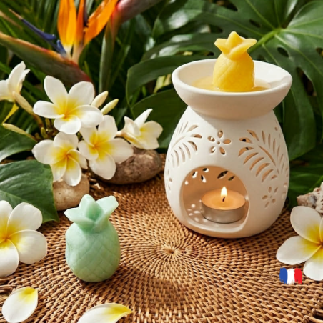 Fondant parfumé senteur matcha