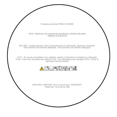 CLP fondants parfumés framboise violette