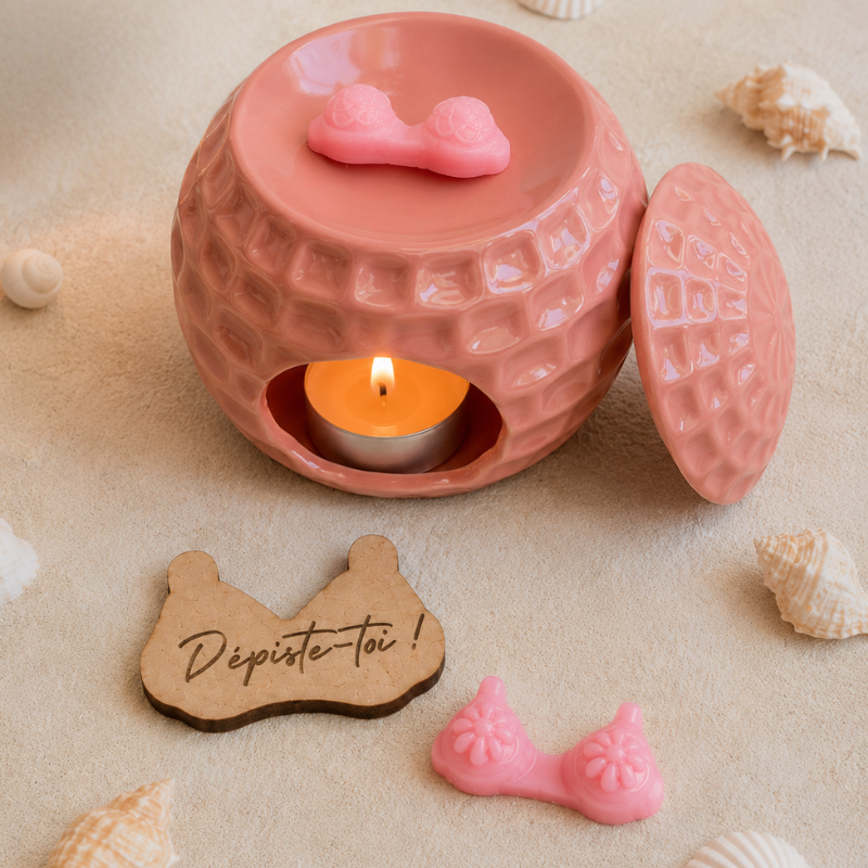 Fondants parfumés Octobre rose boobs