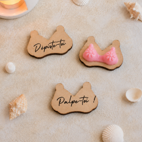 Fondant parfumé Octobre rose boobs