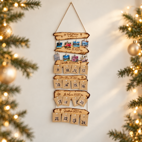 Calendrier de l'avent fondants parfumés