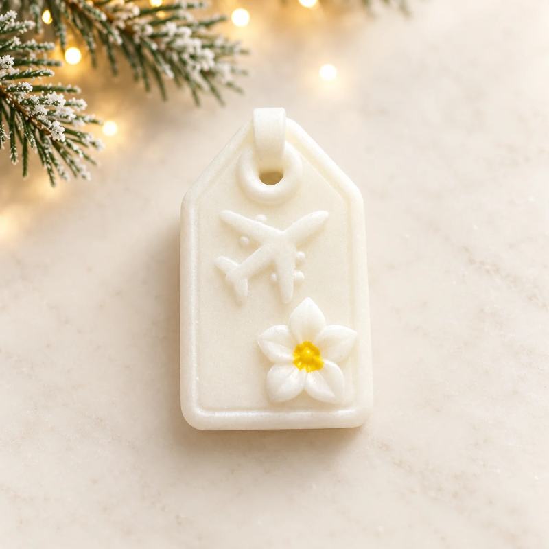 Fondant parfumé étiquette