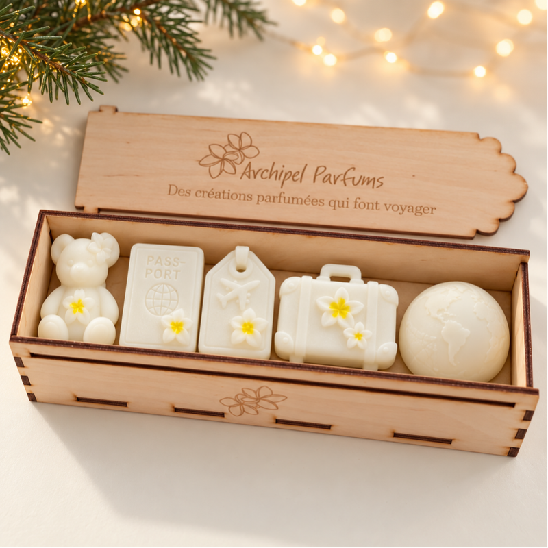 Fondant parfumé en plumier
