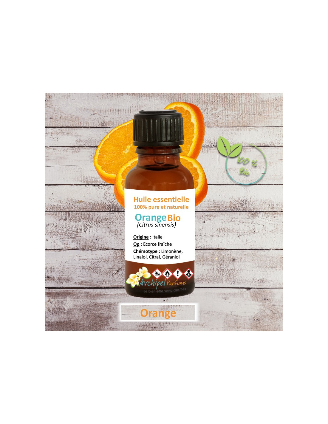 Orange Douce - Huile essentielle bio - Huiles Essentielles BIO