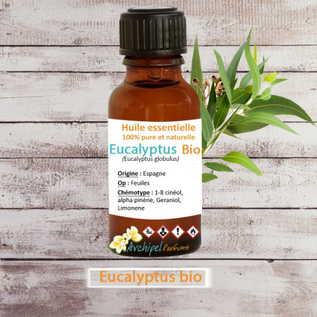 Huile essentielle Eucalyptus Globulus bio