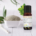 Argile verte fine + HE Menthe Poivrée bio
