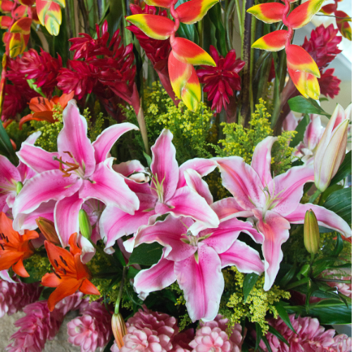 Fondants parfumés fleurs des iles escale à Bora Bora