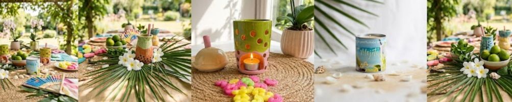 Bougie cire naturelle et fondants parfumés