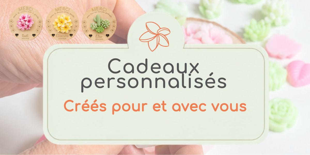 bougies et fondants parfumés personnalisés