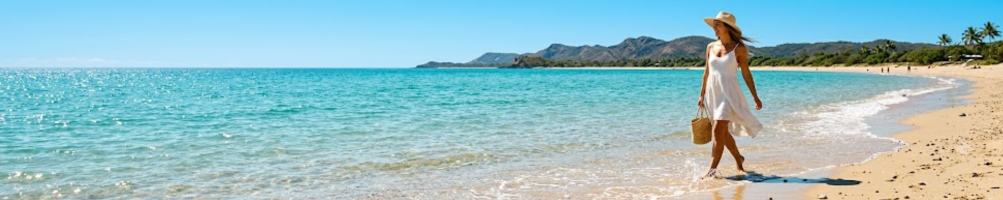 Jambes lourdes marche dans la mer