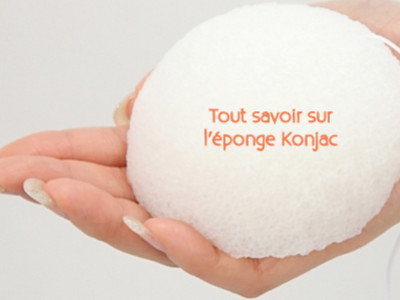 Eponge Konjac naturelle utilisation et bienfaits 