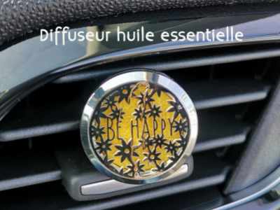 Diffuseur huile essentielle voiture - Utilisez le clip'aroma